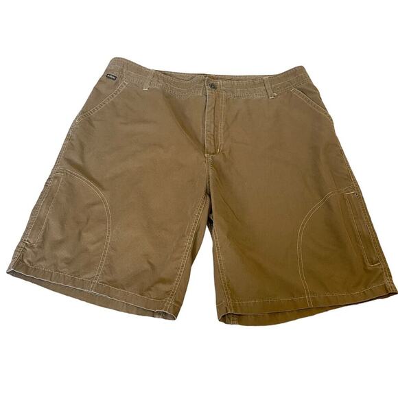 Kuhl Other - Kuhl Dry Renegade Utility Shorts Mens 38 Tan Mid Length Outdoor Hiking